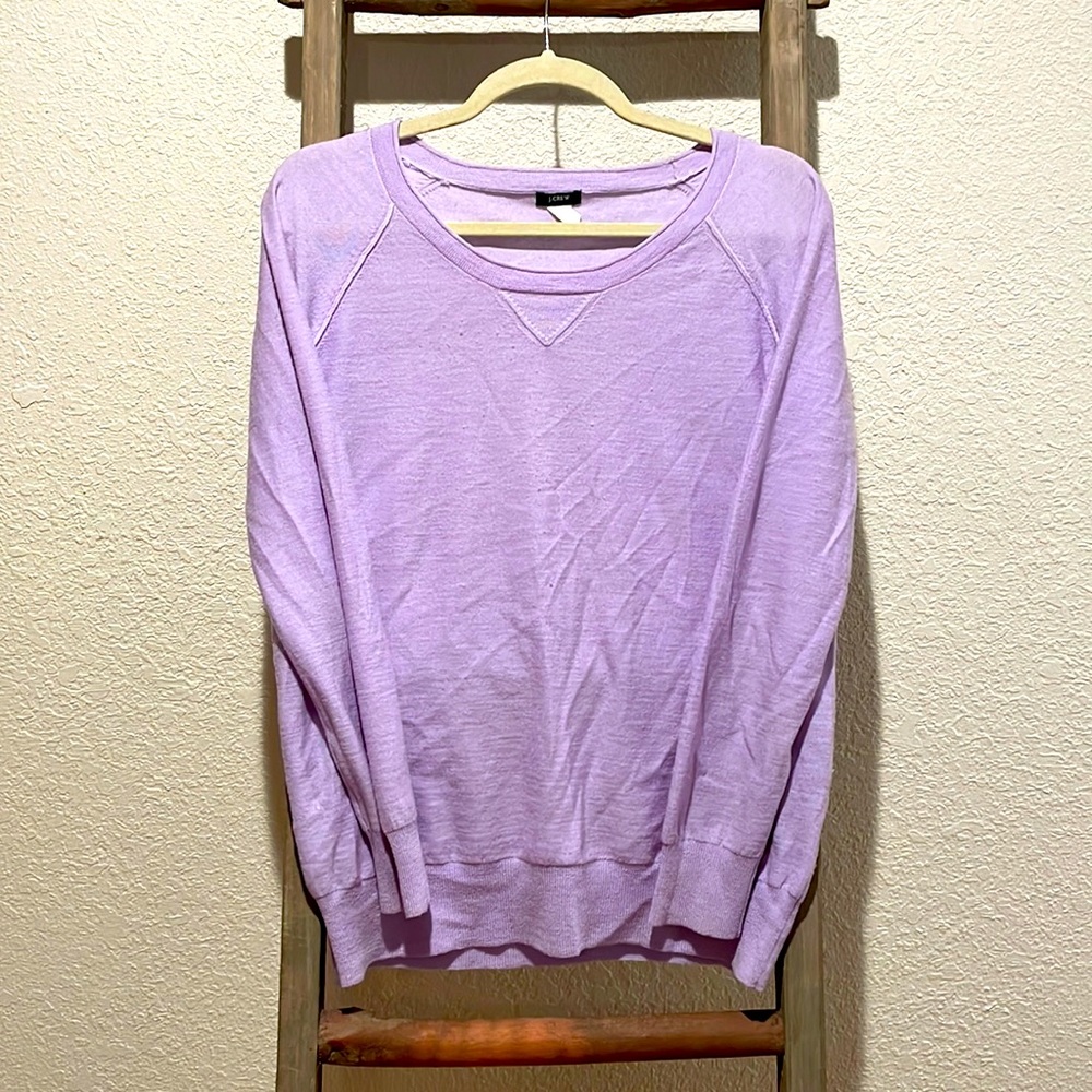 Cashmere sweater.
